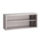 Placard ouvert mural inox Gastro M 800 x 400 x 400mm