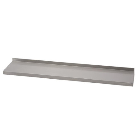 Etagère murale inox sans supports Gastro M 1200 x 400mm