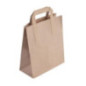 Sacs en papier Compostable marron 255 x 215mm (Lot de 250)