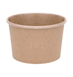 Pots à soupe compostables en PLA Fiesta Compostable 98 mm 230ml (lot de 500)