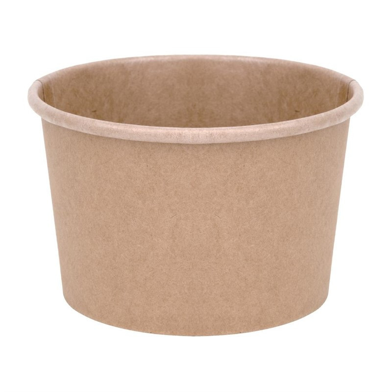 Pots à soupe compostables en PLA Fiesta Compostable 98 mm 230ml (lot de 500)