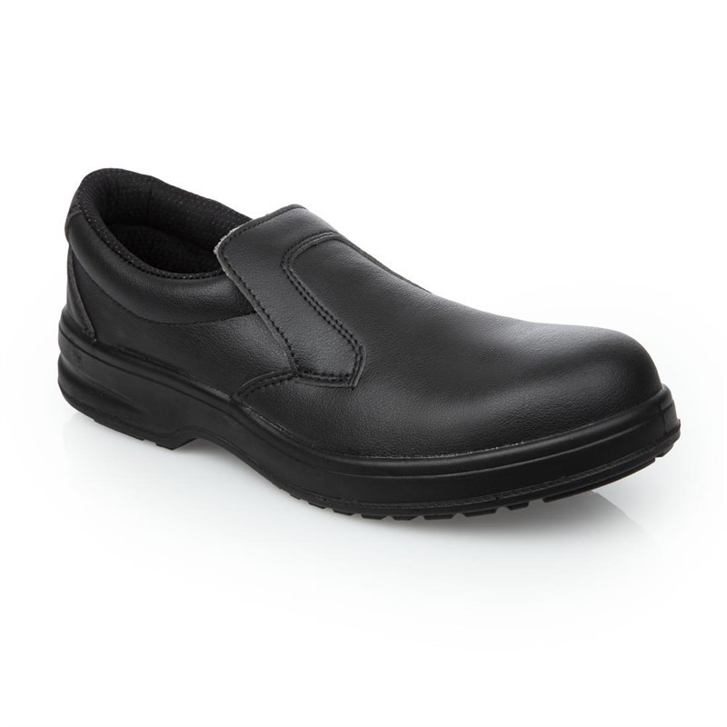 Mocassins de sécurité Slipbuster Lite noirs 40