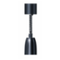 Lampe chauffante 600 cordon retractable - Noir foncé