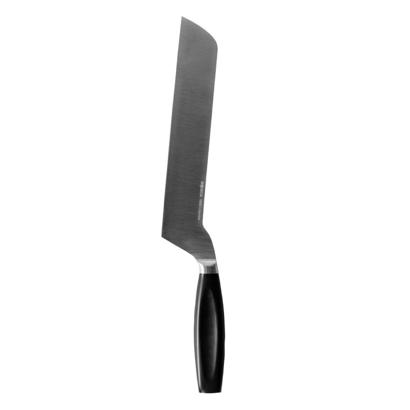 Couteau à Fromage Polyvalent Professionnel, Noir 140 mm