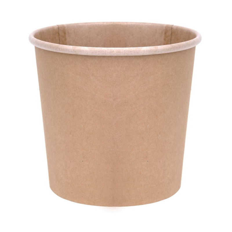 Pots à soupe compostables en PLA Fiesta Compostable 118 mm - 73,8 cl (Lot de 500)