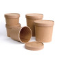 Pots à soupe compostables en PLA Fiesta Compostable 118 mm - 73,8 cl (Lot de 500)