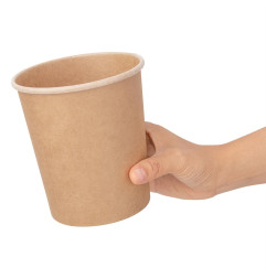 Pots à soupe compostables en PLA Fiesta Compostable 910ml (Lot de 500)