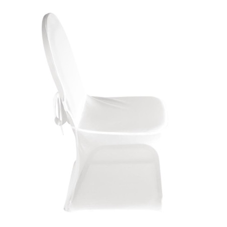 Housse de chaise de banquet Bolero blanche