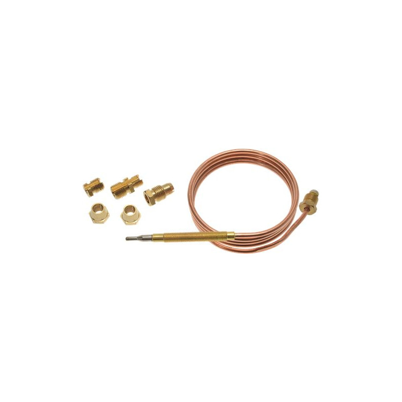 THERMOCOUPLE UNIVERSEL M9x1 - 90 cm AVEC RACCORD FILETE M6x0,75 (lot de 20)