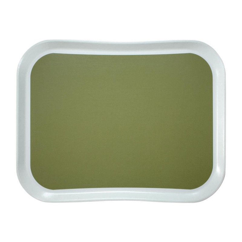 Plateau en polyester Century Fun Cambro Versa Lite 430mm vert sauge