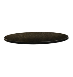 Plateau de table rond Topalit Classic Line 70cm cyprus métal