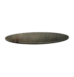 Plateau de table rond Topalit Smartline 80cm béton